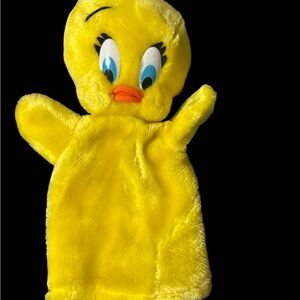 Antique Warner Bros “ Tweety” Looney Tunes  Hand/Glove Puppet, 1980